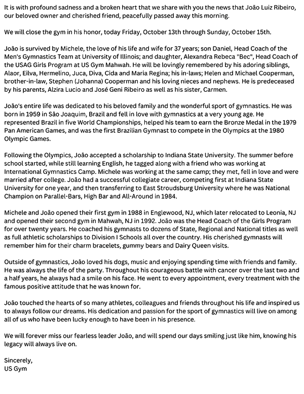 US Gymnastics Development Center Leonia, NJ